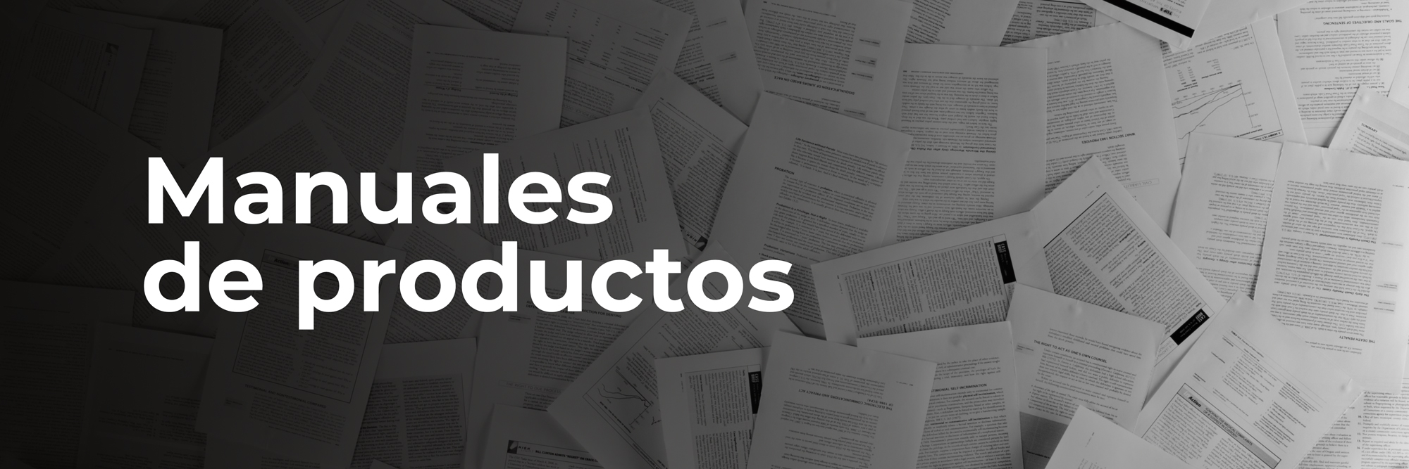 Banner Manuales Productos Drija - Electrodomesticos empotrables y no empotrables